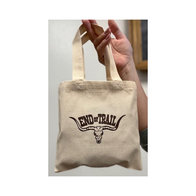 Small Canvas Tote - End of Trail