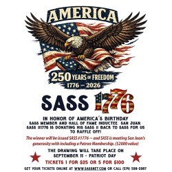SASS 1776 Raffle