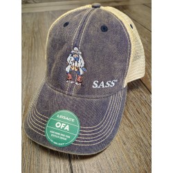 Ball Cap - Denim SASS Marshal