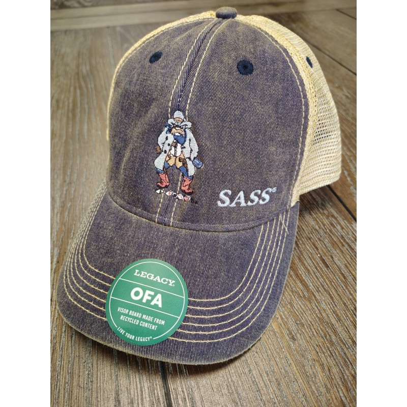 Ball Cap - Denim SASS Marshal